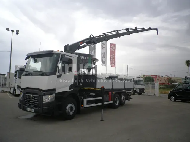 RENAULT C380.26 6X2 GRUA + BASCULANTE - imagen 1